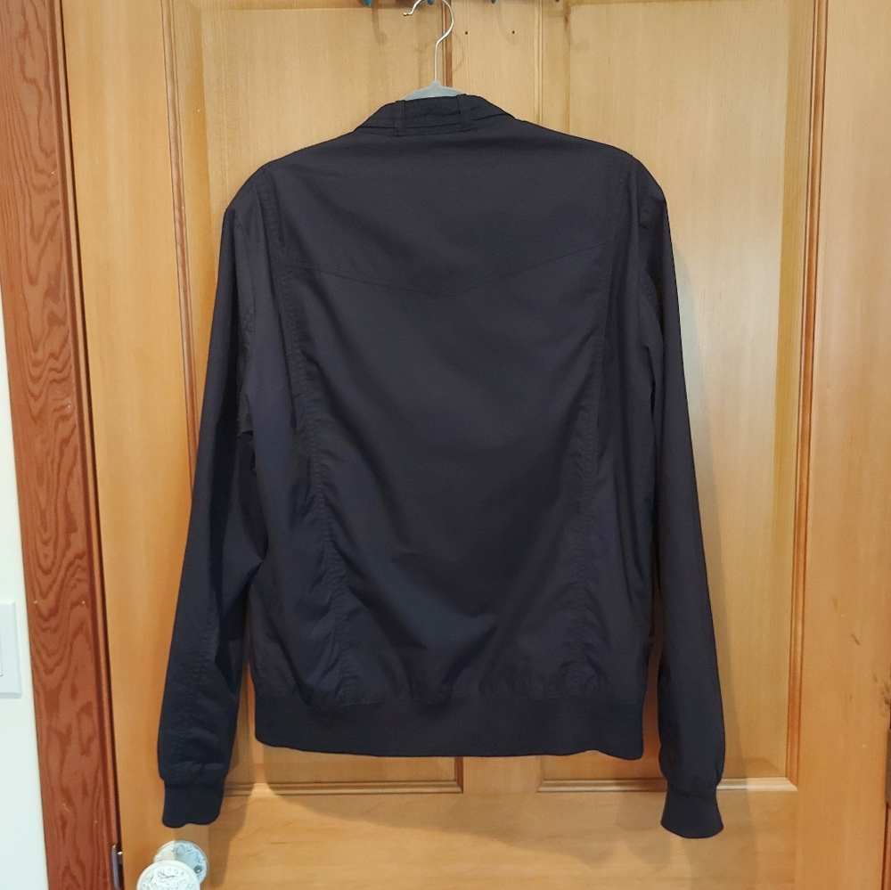 H&M mens blue bomber jacket L 42R - Picture 2 of 7